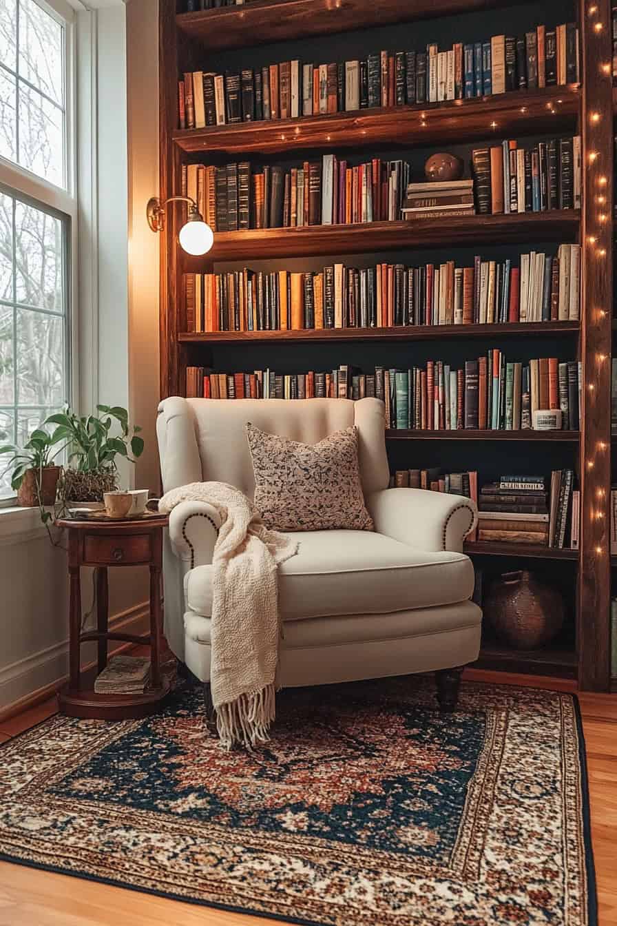 25 Creative Small Home Library Ideas You Will Adore | The Olive Branch Nest