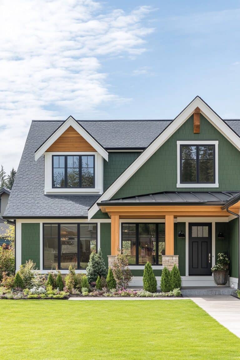 27 Stunning Modern Farmhouse Exteriors | The Olive Branch Nest