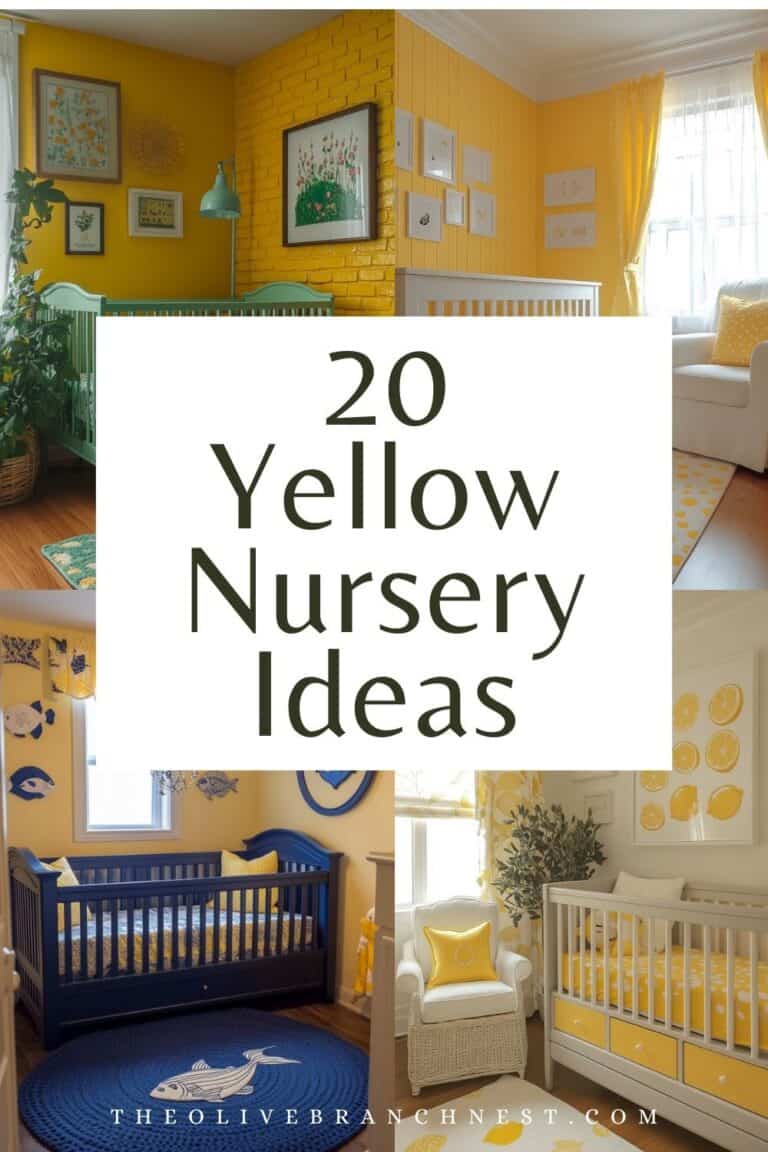 20 Beautiful Yellow Nursery Ideas For Your Baby's Room | The Olive ...