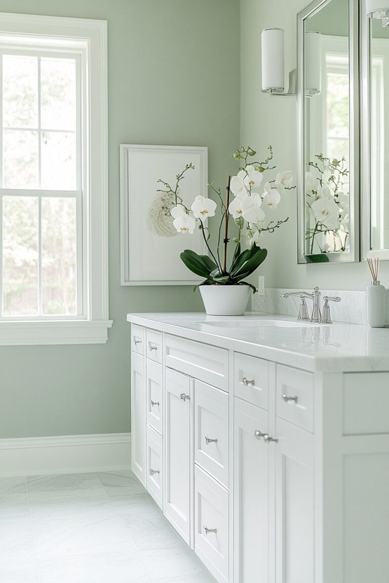 19 Amazing Green Bathroom Ideas | The Olive Branch Nest