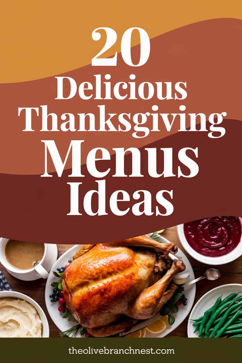 20 Irresistible Thanksgiving Menu Ideas To Make Epic Feast | The Olive ...
