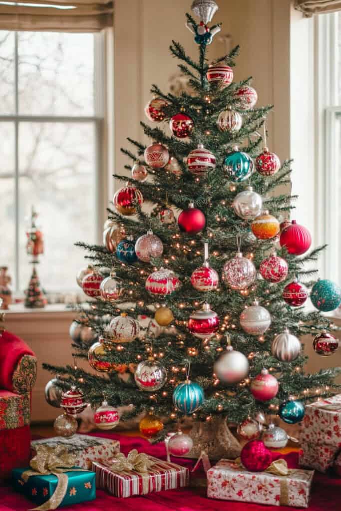 How To Decorate A Christmas Tree Vintage Style