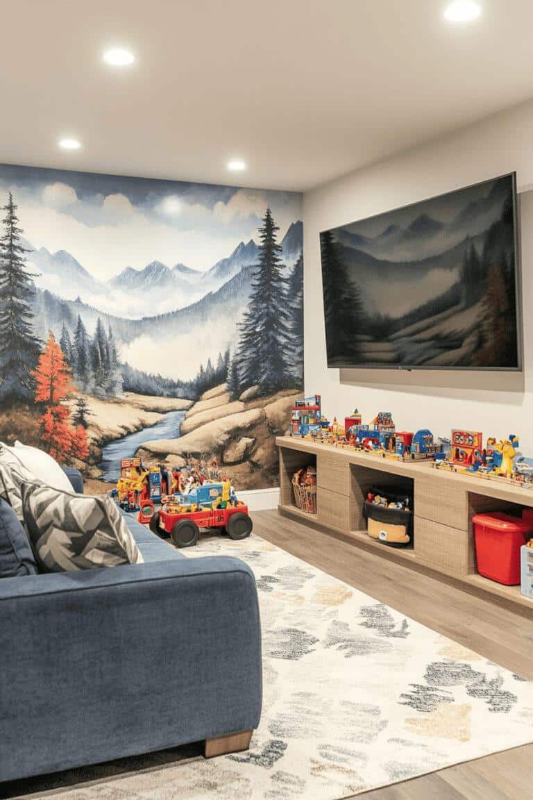 10 Basement Family Room Ideas For A Warm & Inviting Space | The Olive ...