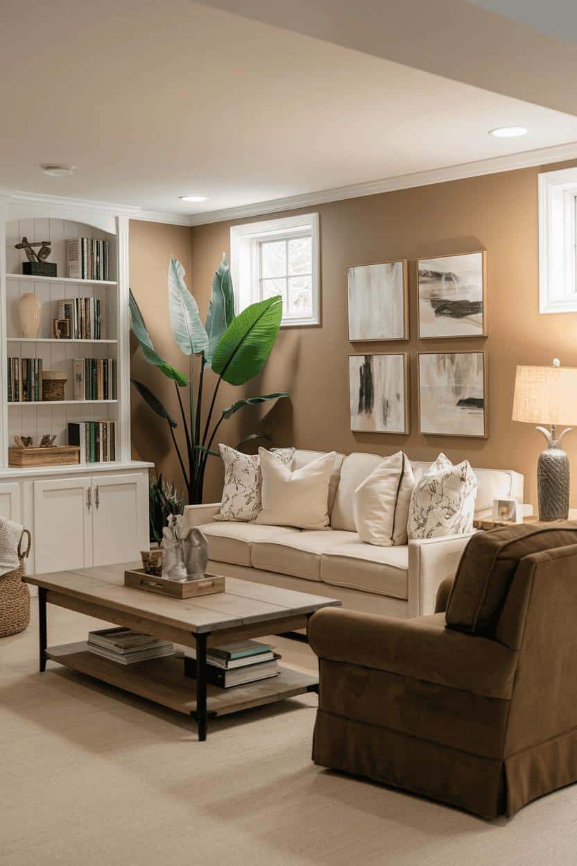 10 Basement Family Room Ideas For A Warm & Inviting Space | The Olive ...