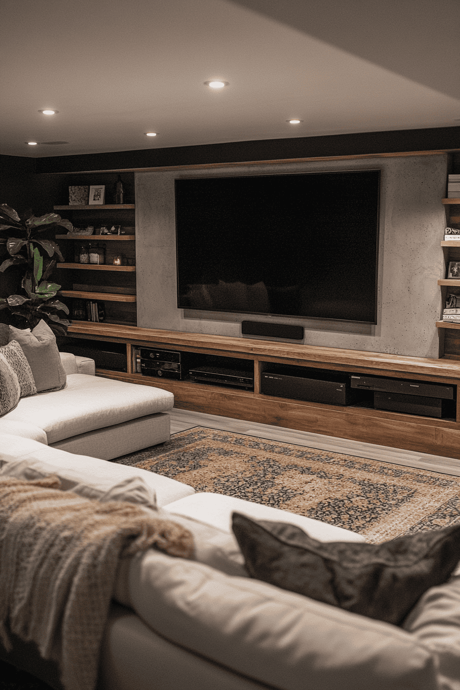 10 Basement Family Room Ideas For A Warm & Inviting Space | The Olive ...
