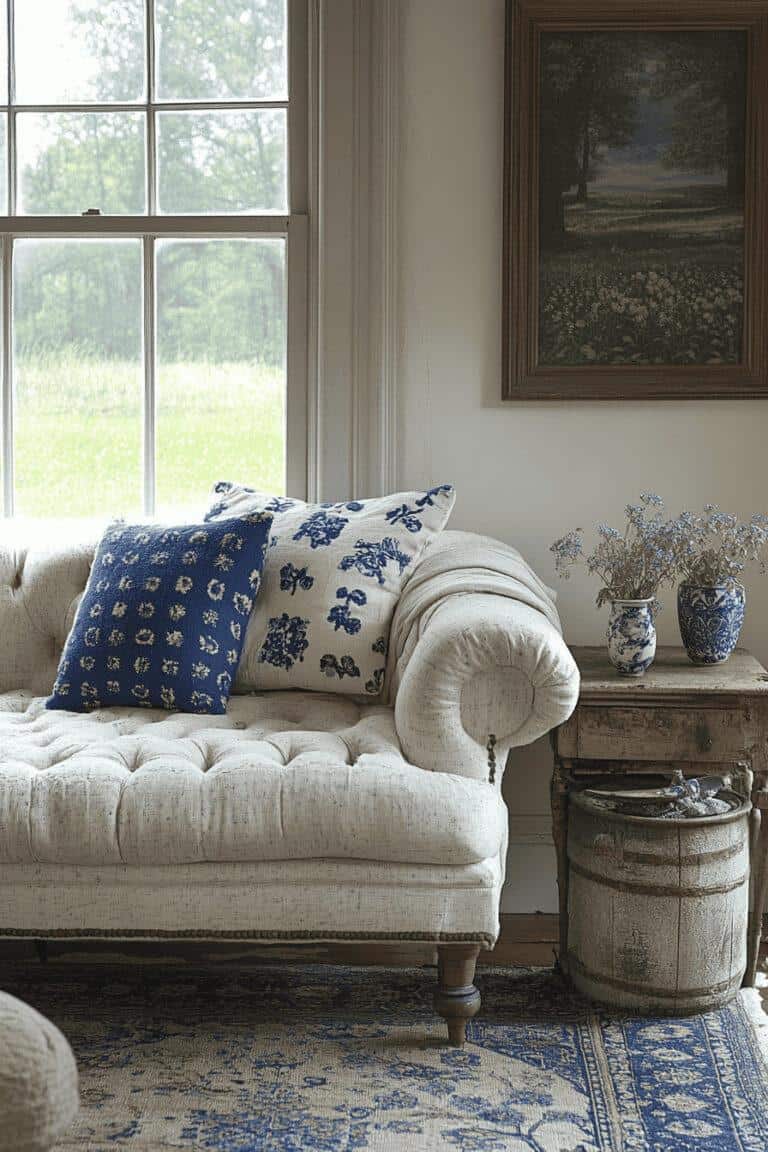 42 Inspiring Blue Living Room Ideas & Designs | The Olive Branch Nest