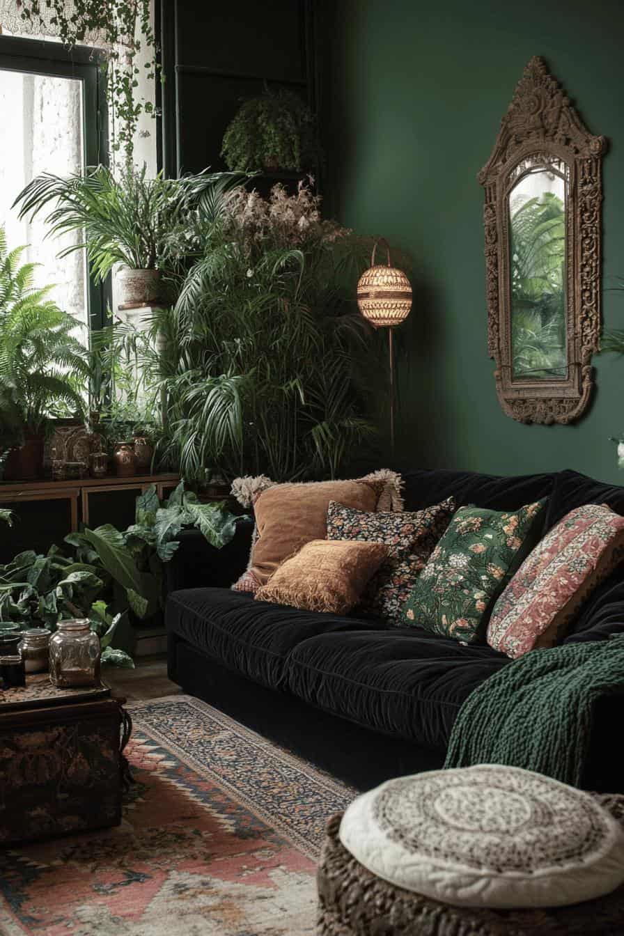 20 Ideas For Creating Your Ideal Boho Living Room | The Olive Branch Nest