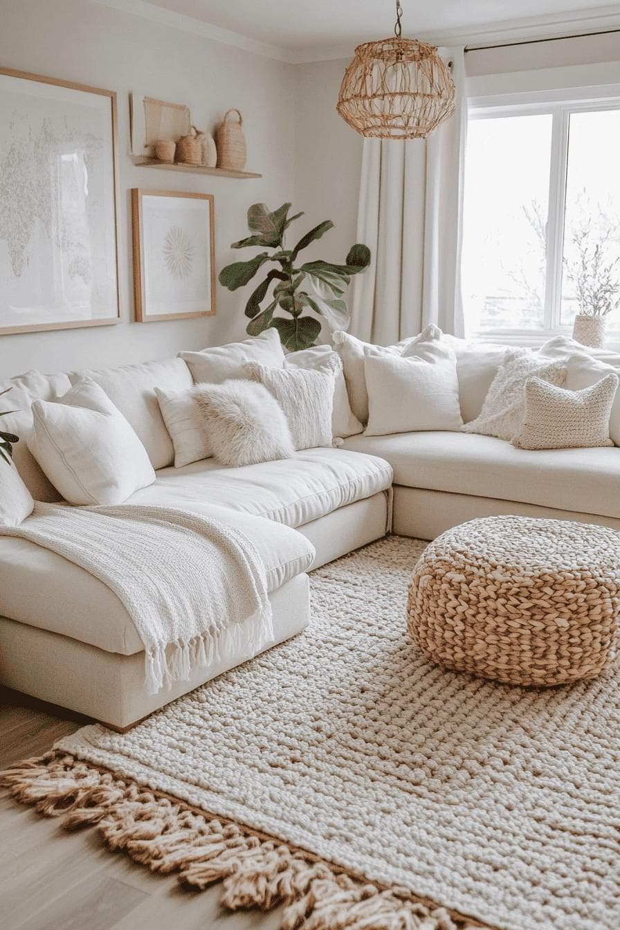 20 Ideas For Creating Your Ideal Boho Living Room | The Olive Branch Nest