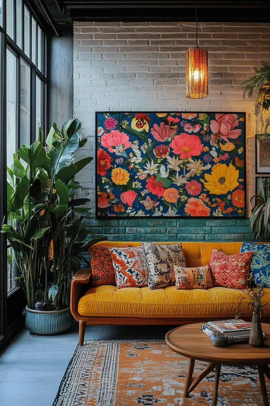 20 Ideas For Creating Your Ideal Boho Living Room | The Olive Branch Nest