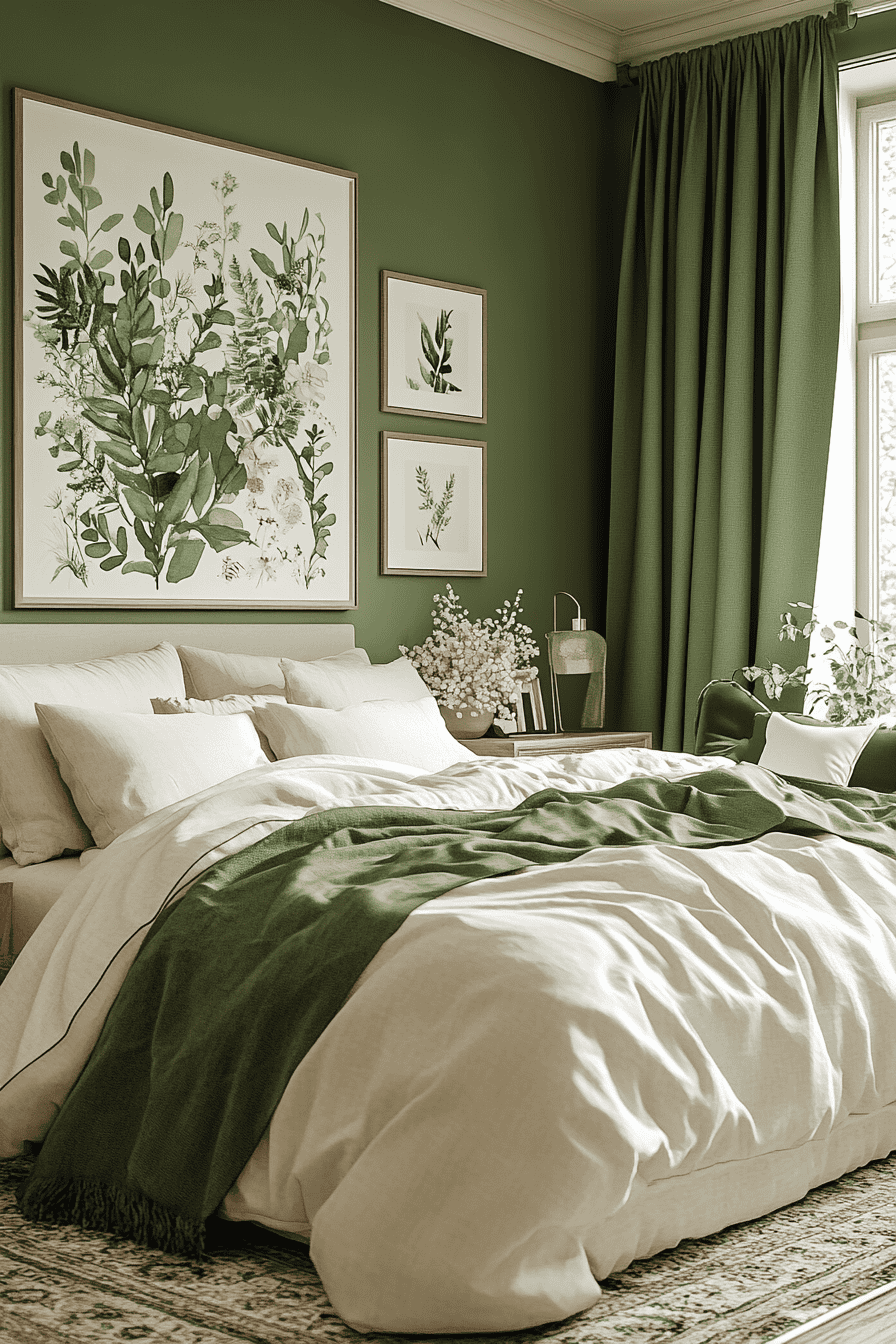 18 Green Bedroom Ideas To Transform Your Space Into A Natural Retreat ...
