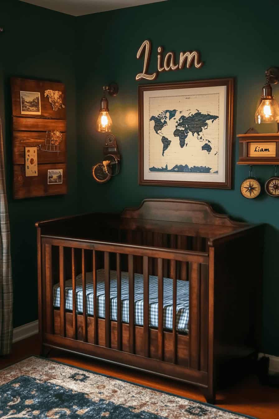 25 Dark Wood Nurseries Your Heart Will Love | The Olive Branch Nest