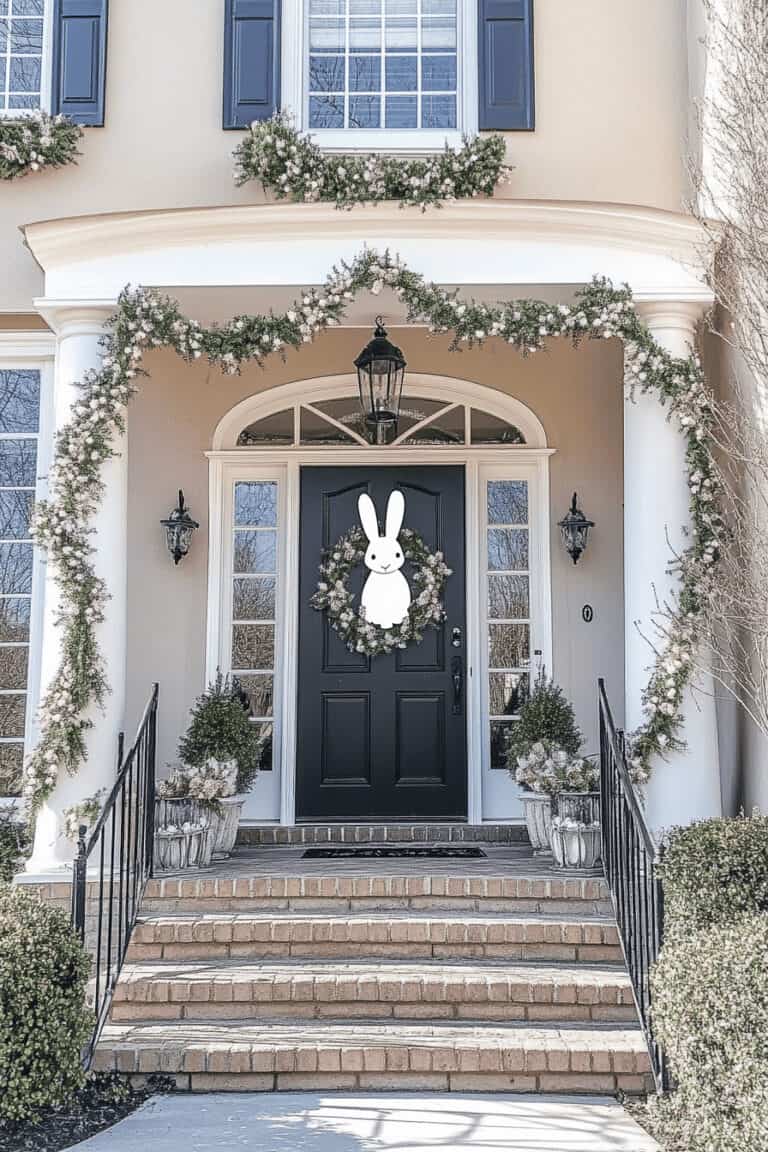 12 Easter Porch Decor Ideas To Welcome Spring In Style 🌸🐇 | The Olive ...