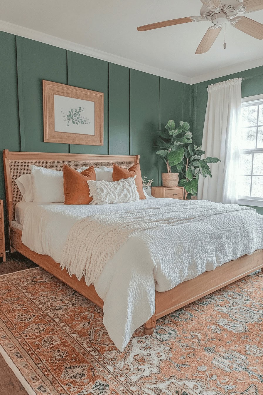 18 Green Bedroom Ideas To Transform Your Space Into A Natural Retreat | The Olive Branch Nest
