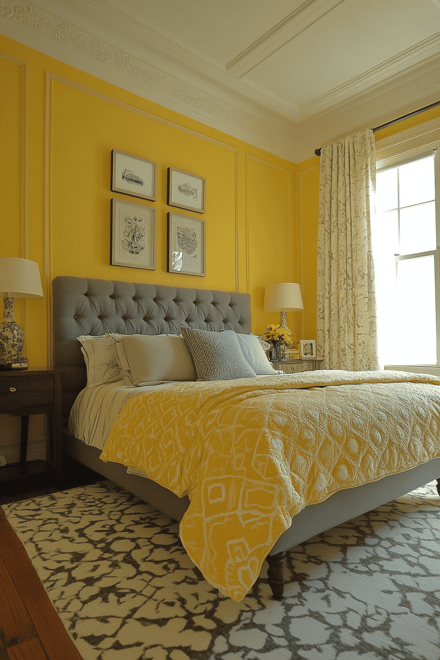 28 Yellow Bedroom Ideas For A Bright And Beautiful Room | The Olive ...