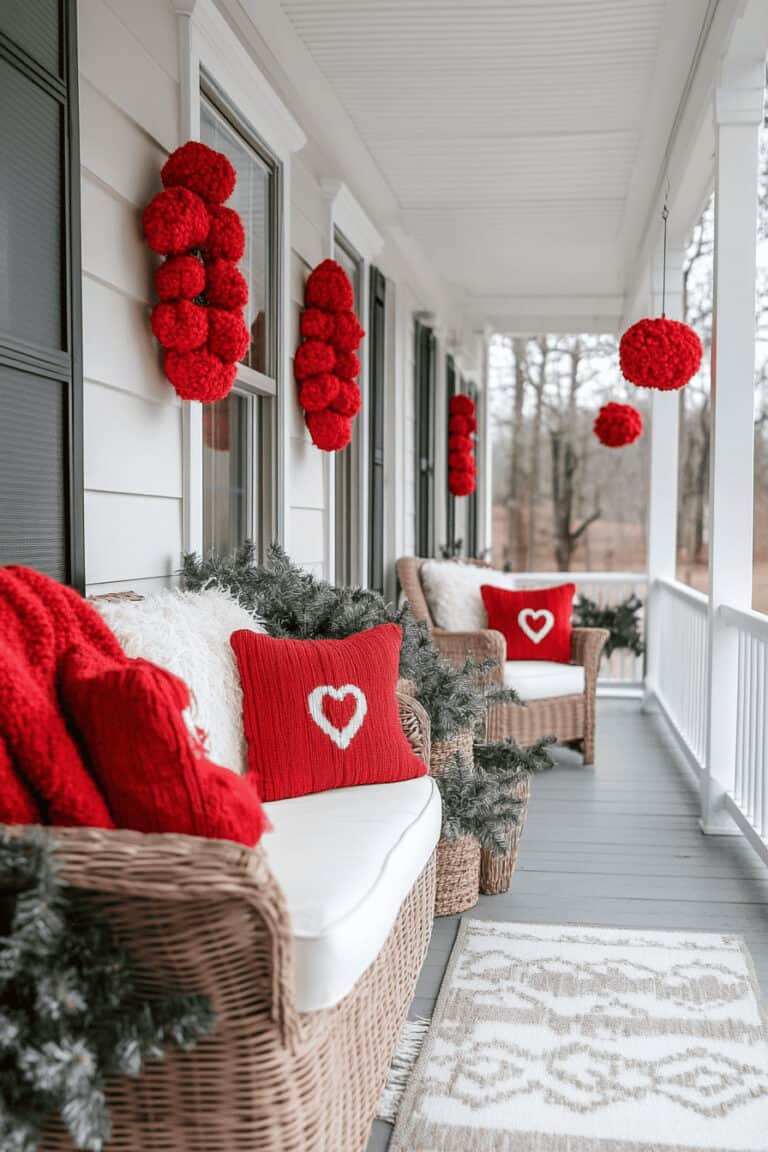 10 Valentine Porch Decor Ideas To Make Your Home Love-ly | The Olive ...