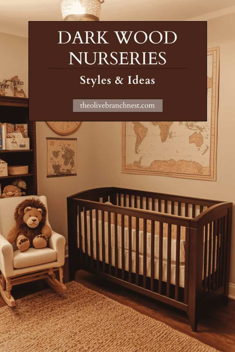 25 Dark Wood Nurseries Your Heart Will Love | The Olive Branch Nest