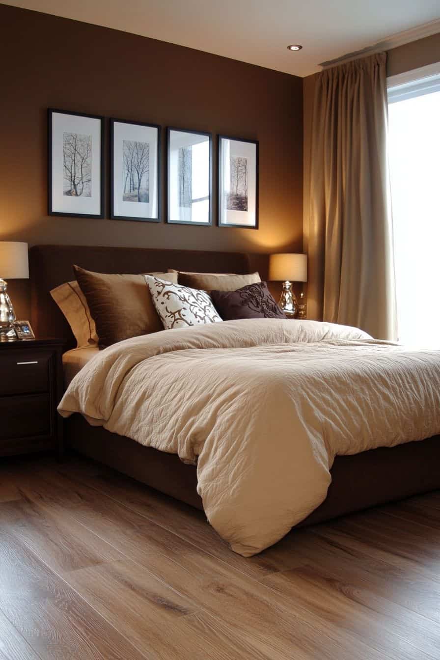 23 Brown Bedroom Ideas For A Warm And Cozy Vibe | The Olive Branch Nest