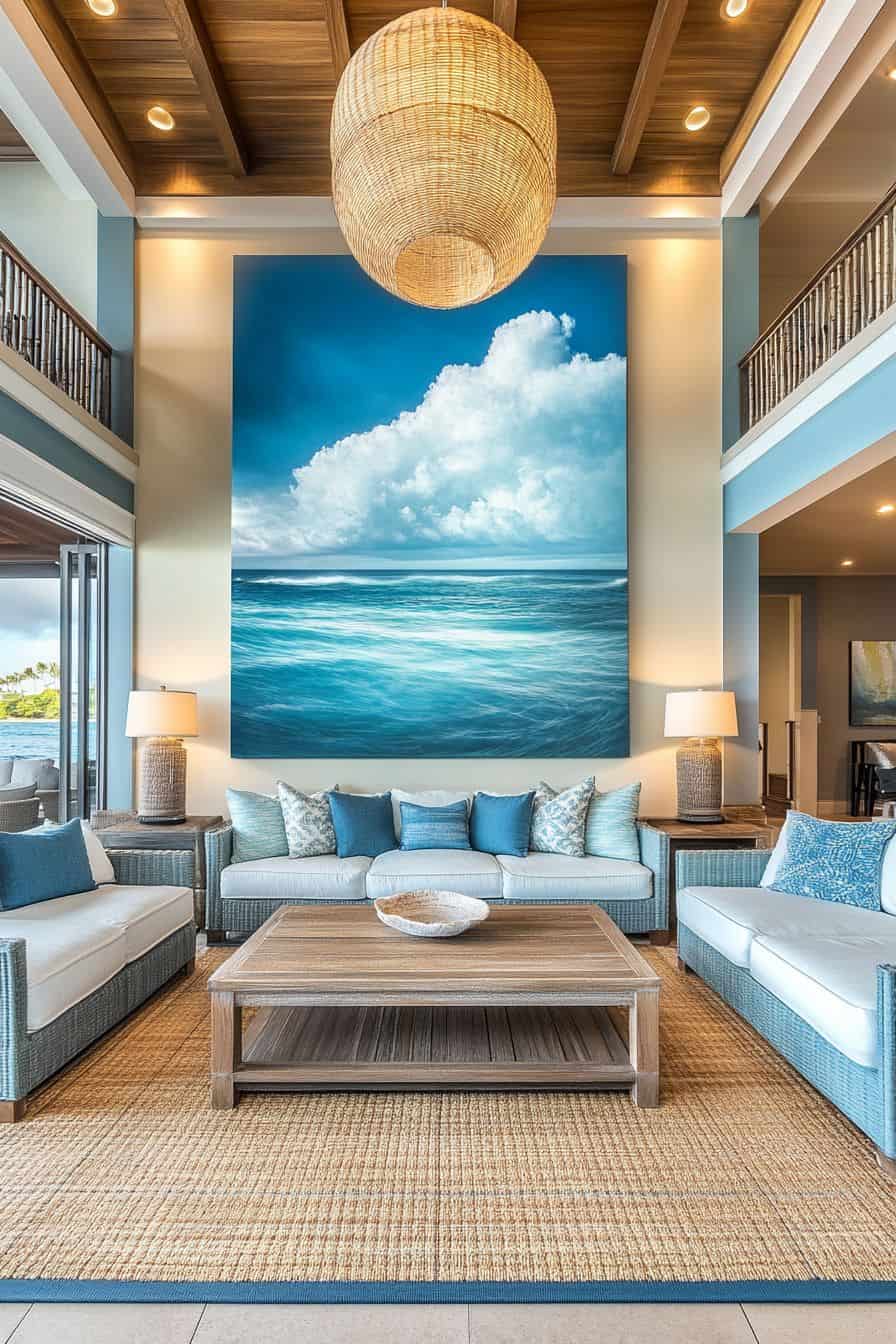 20 Coastal Living Room Ideas For A Relaxing Beachy Retreat | The Olive ...