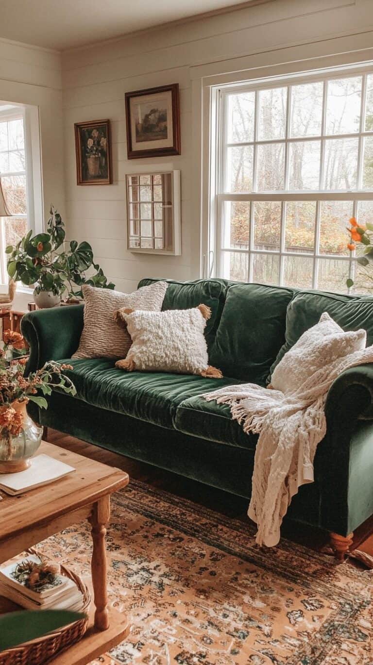 25 Cozy Farmhouse Living Room Ideas To Transform Your Space | The Olive ...