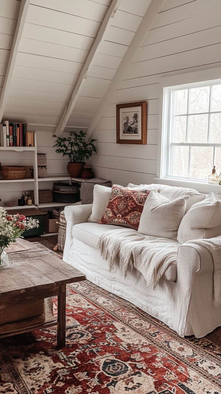 25 Cozy Farmhouse Living Room Ideas To Transform Your Space | The Olive ...