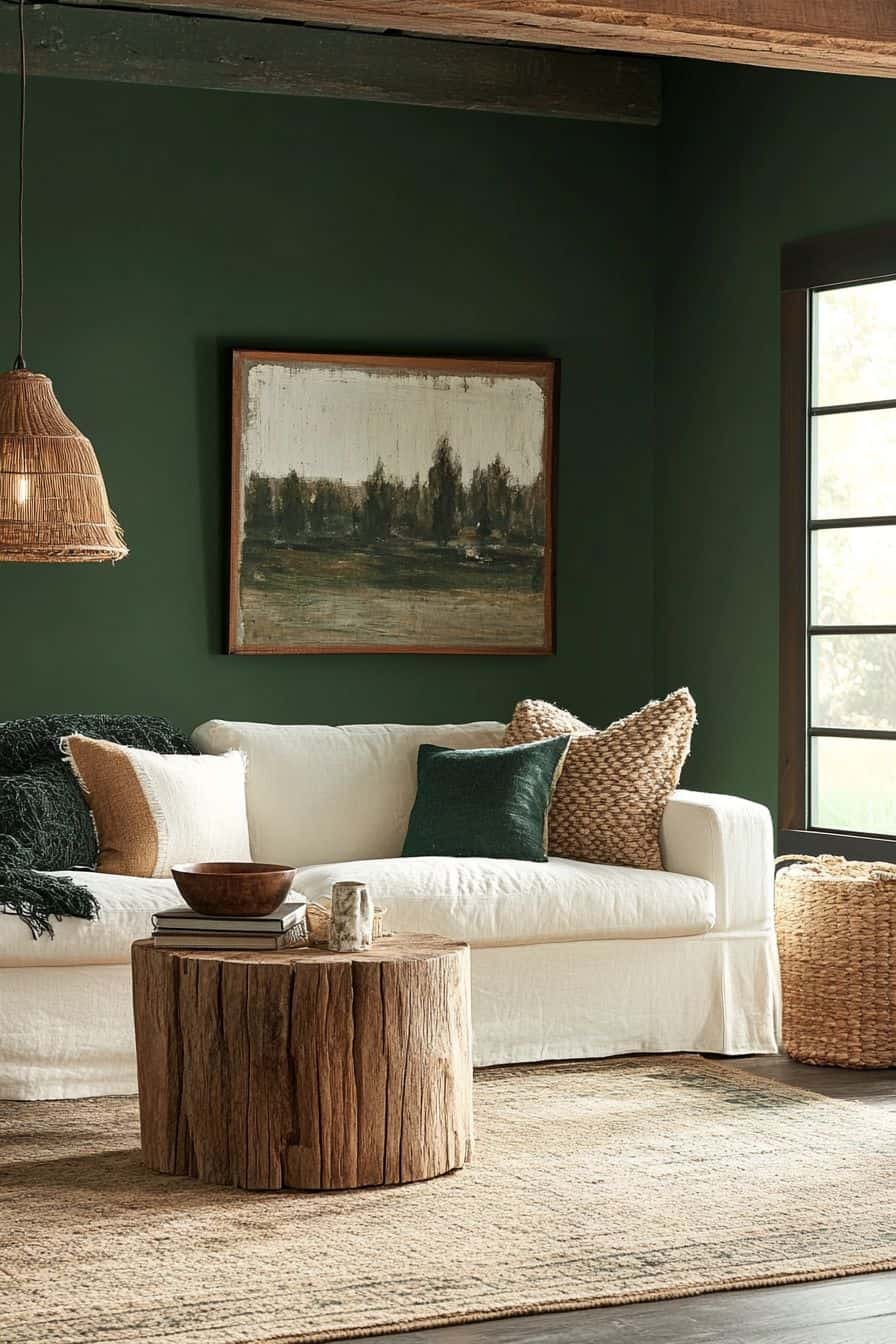 20 Green Living Room Ideas That Will Wow Your Guests | The Olive Branch ...