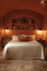 Earthy Elegance: 20 Stunning Terracotta Bedrooms | The Olive Branch Nest