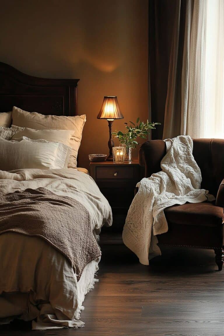 23 Brown Bedroom Ideas For A Warm And Cozy Vibe | The Olive Branch Nest