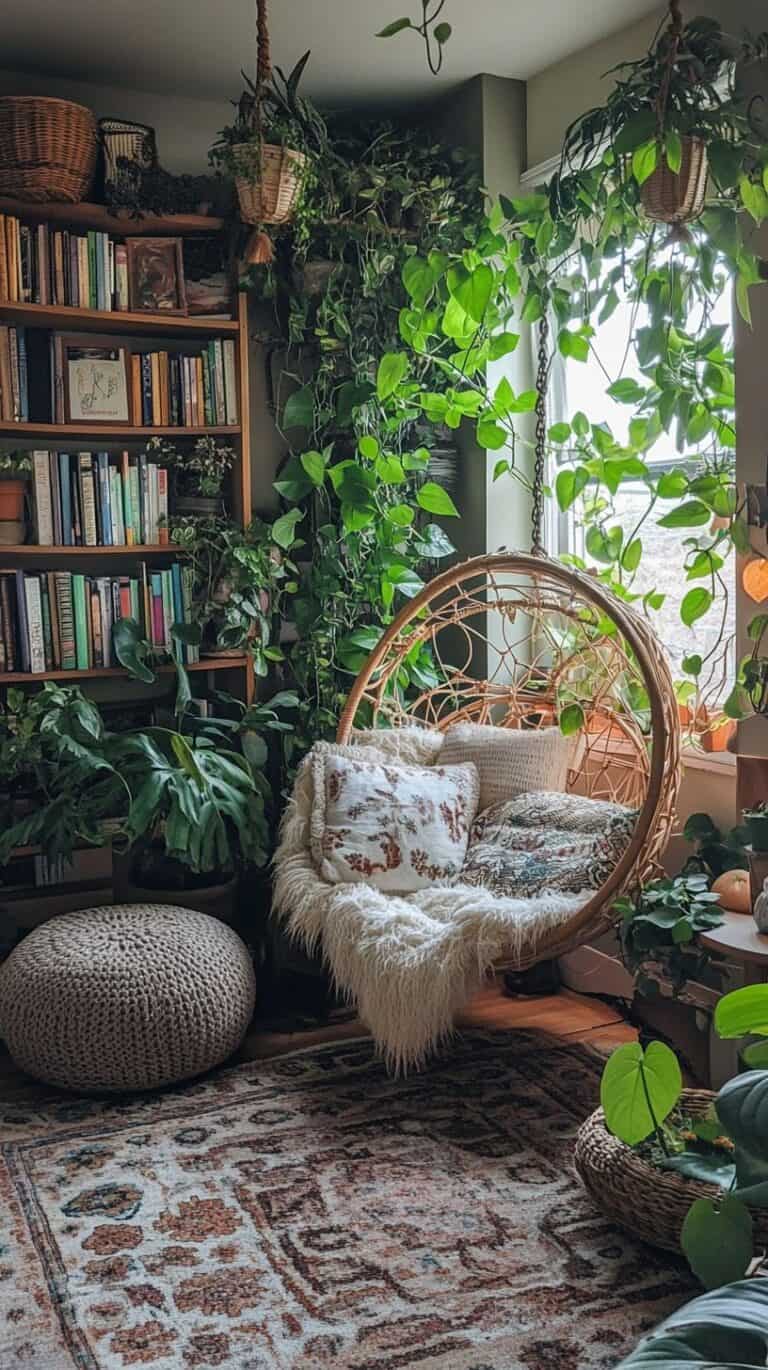 17 Cozy Boho Living Room Ideas To Inspire Your Space | The Olive Branch ...
