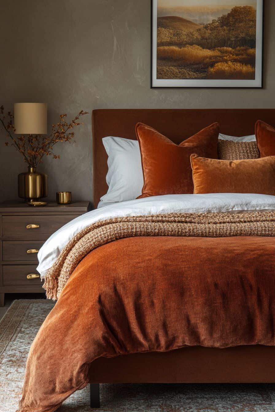 Earthy Elegance 20 Stunning Terracotta Bedrooms The Olive Branch Nest