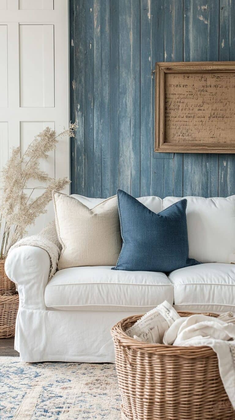 25 Cozy Farmhouse Living Room Ideas To Transform Your Space | The Olive ...