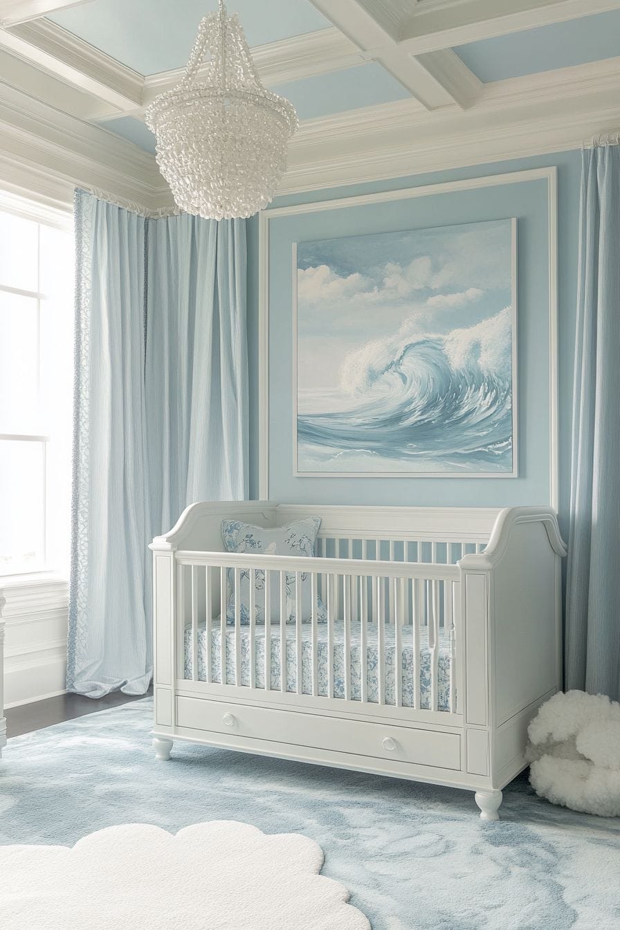 Creative Coastal Nursery Ideas From Beachy To Tropical | The Olive ...