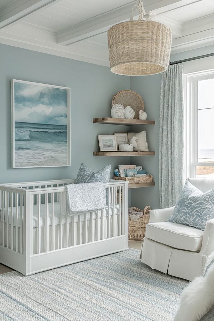 25 Blue Nursery Ideas To Welcome Your Little Boy | The Olive Branch Nest