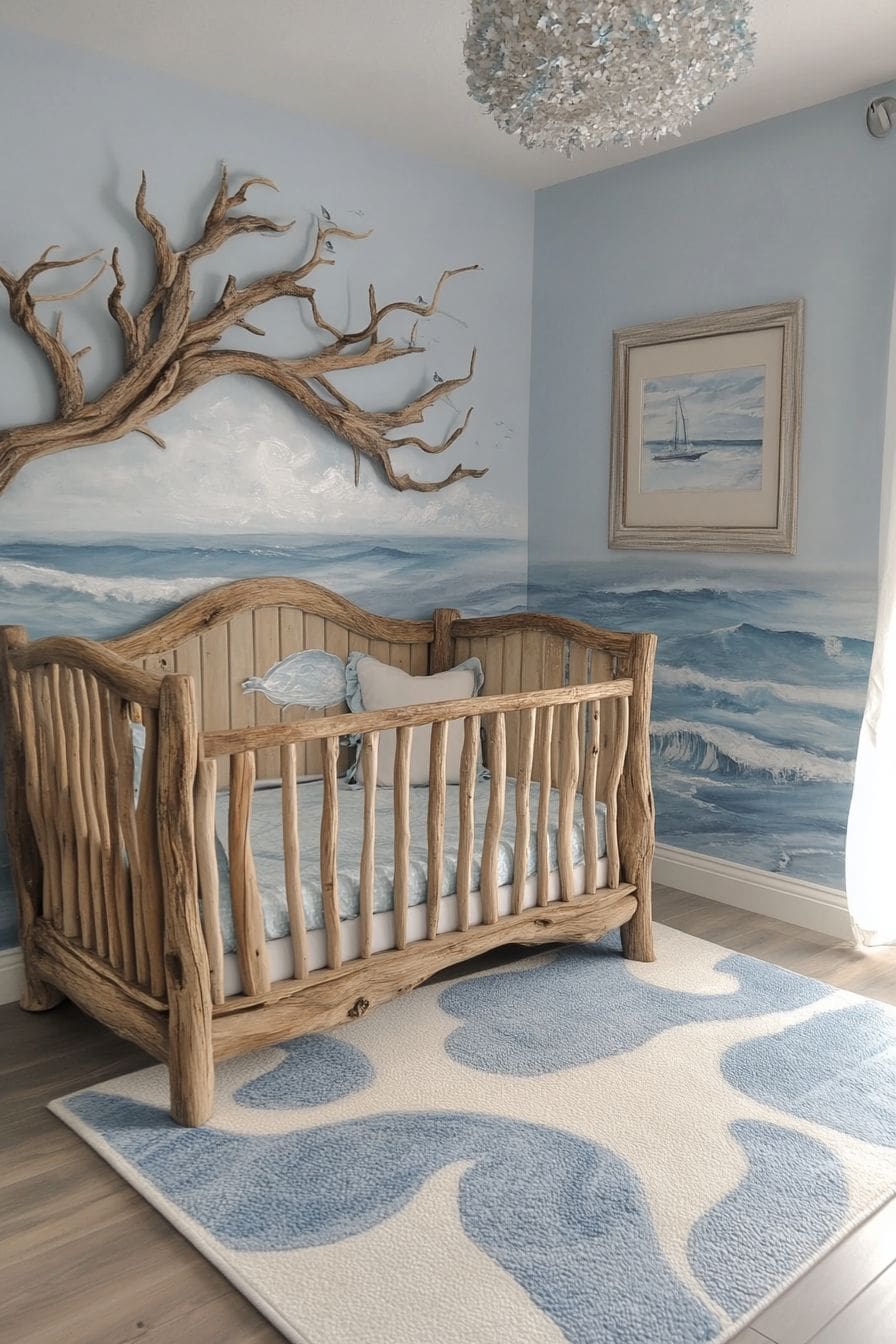 Creative Coastal Nursery Ideas From Beachy To Tropical | The Olive ...