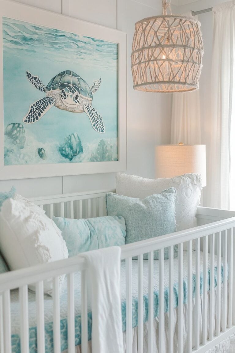 Creative Coastal Nursery Ideas From Beachy To Tropical | The Olive ...