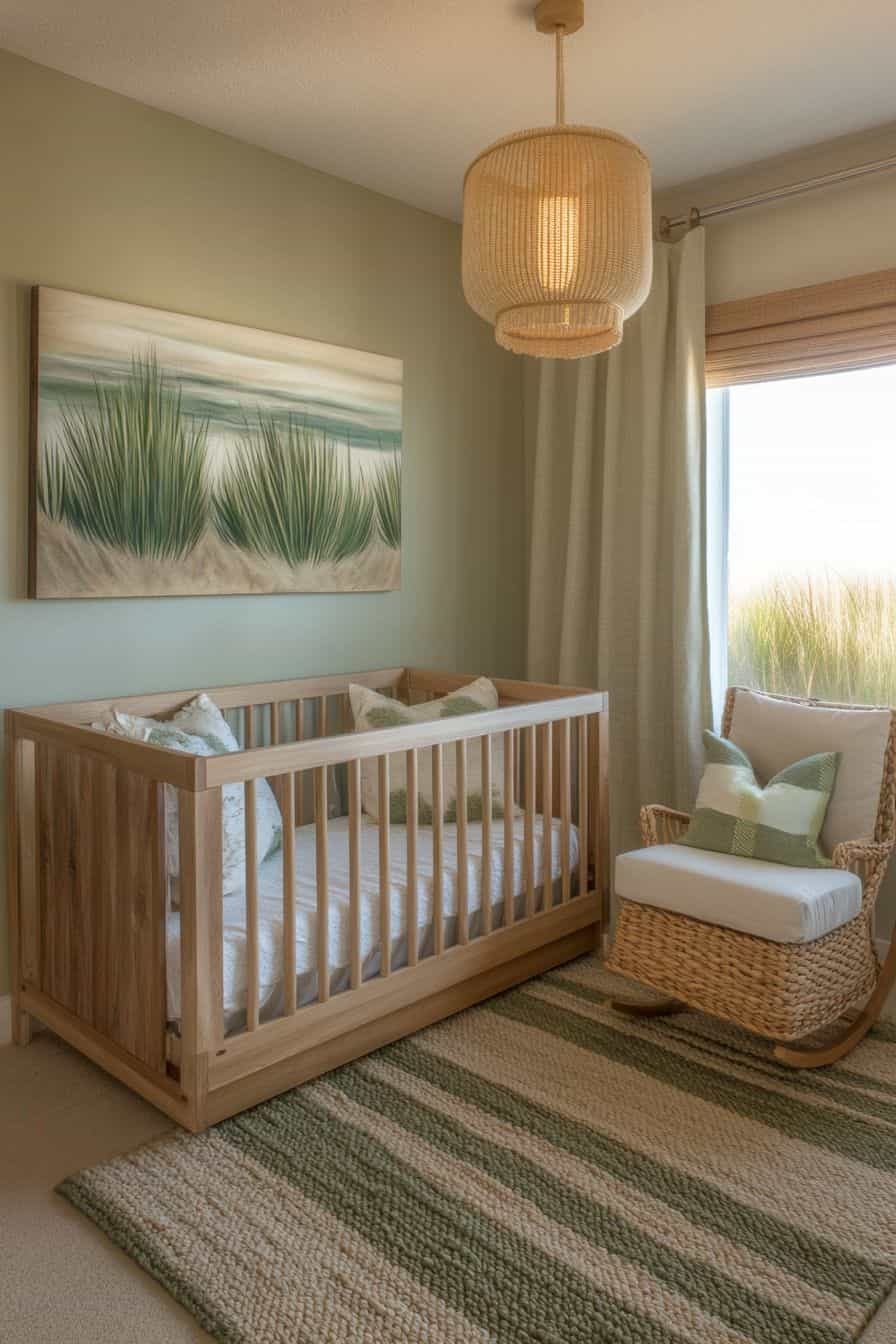 Creative Coastal Nursery Ideas From Beachy To Tropical | The Olive ...