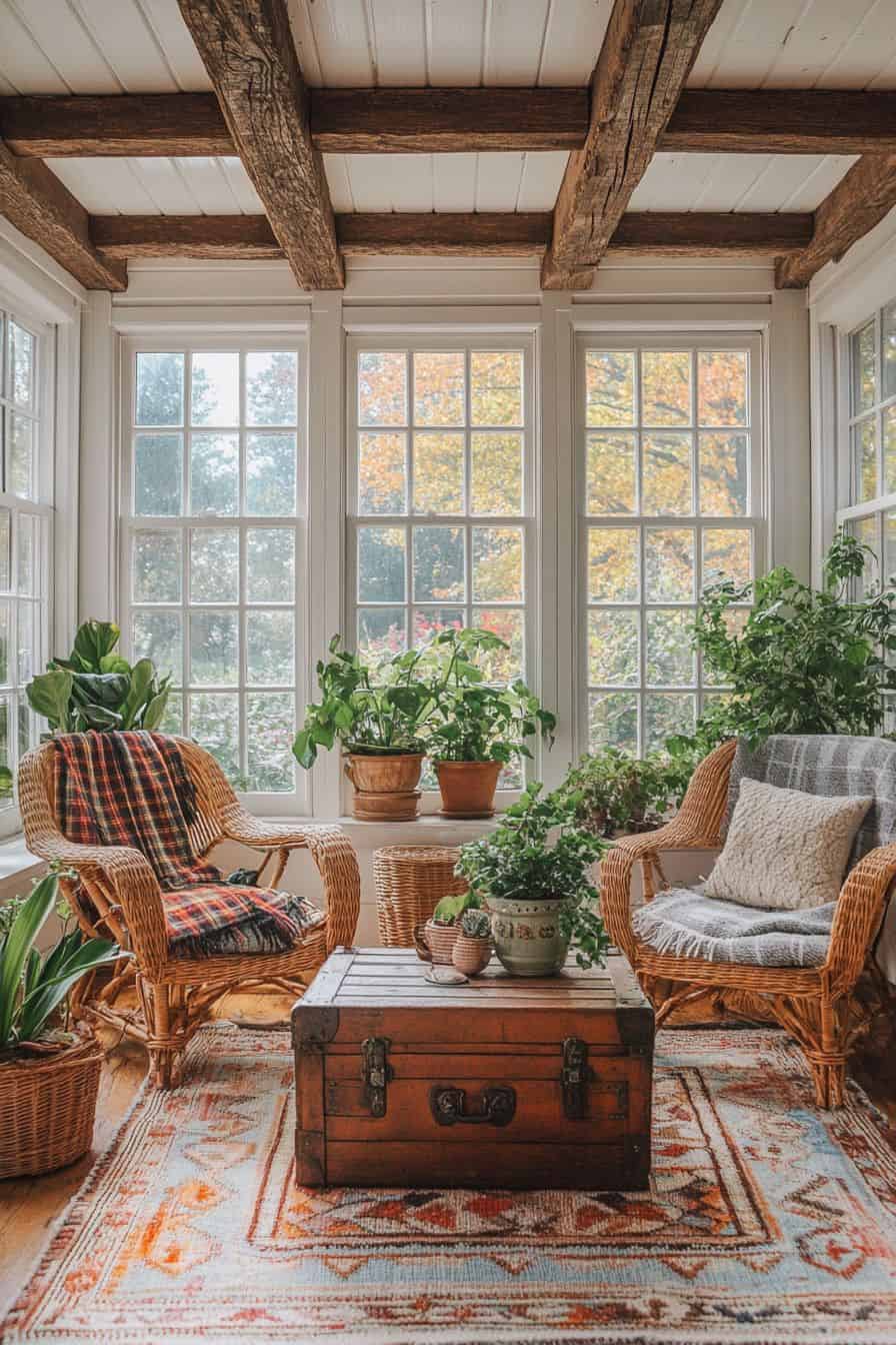 7 Inspiring Ideas To Create The Perfect Cozy Sunroom Retreat | The ...