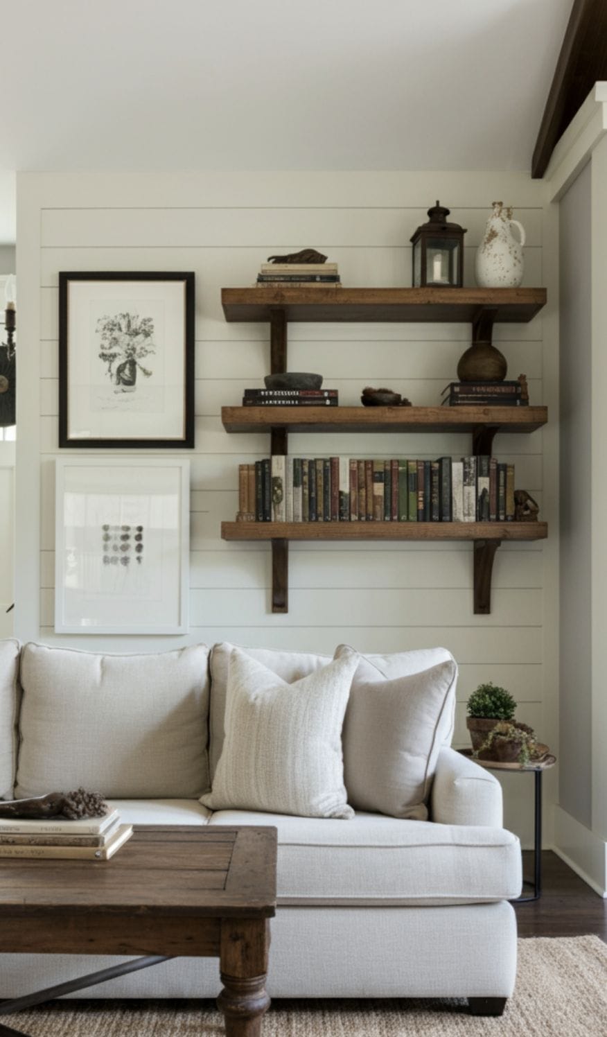 How To Design A Small Home Library On A Budget | The Olive Branch Nest