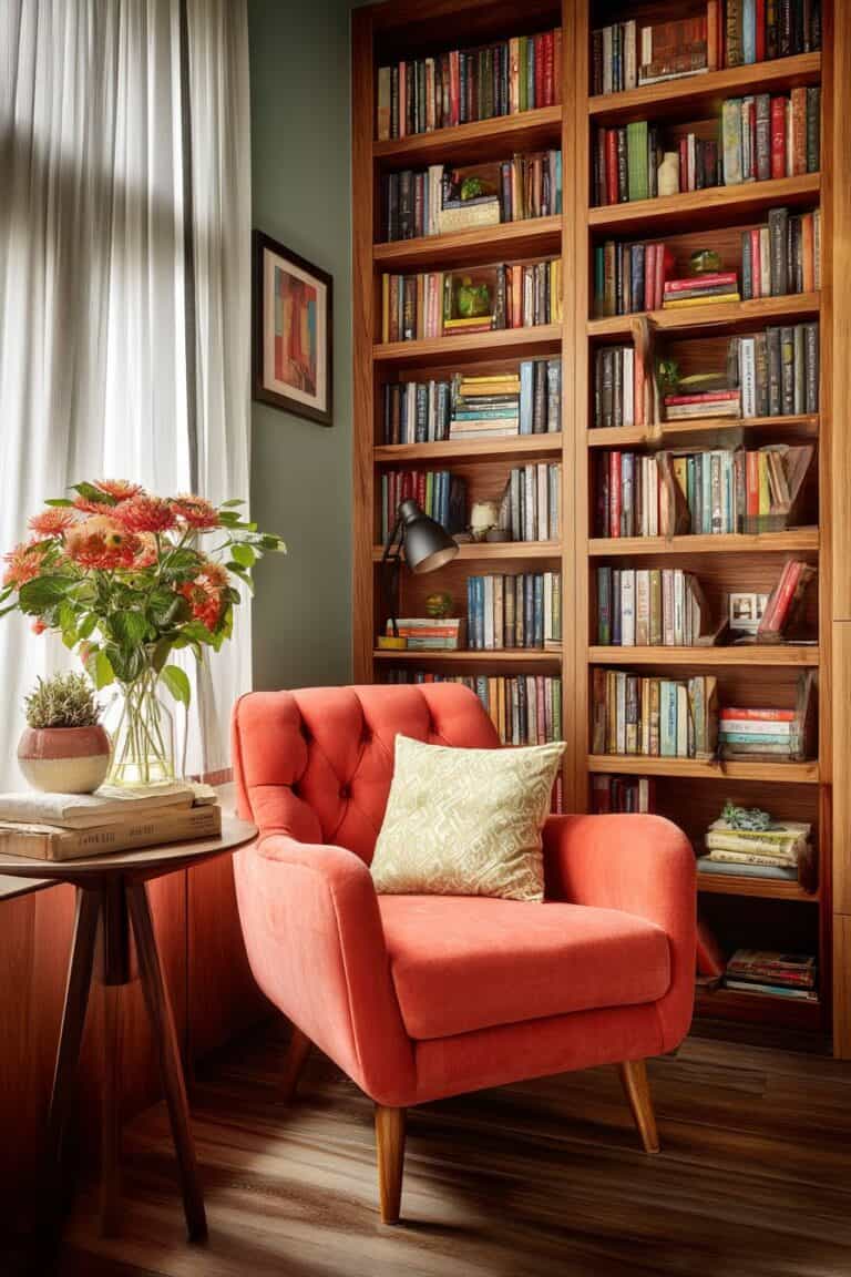 How to Design a Small Home Library on a Budget