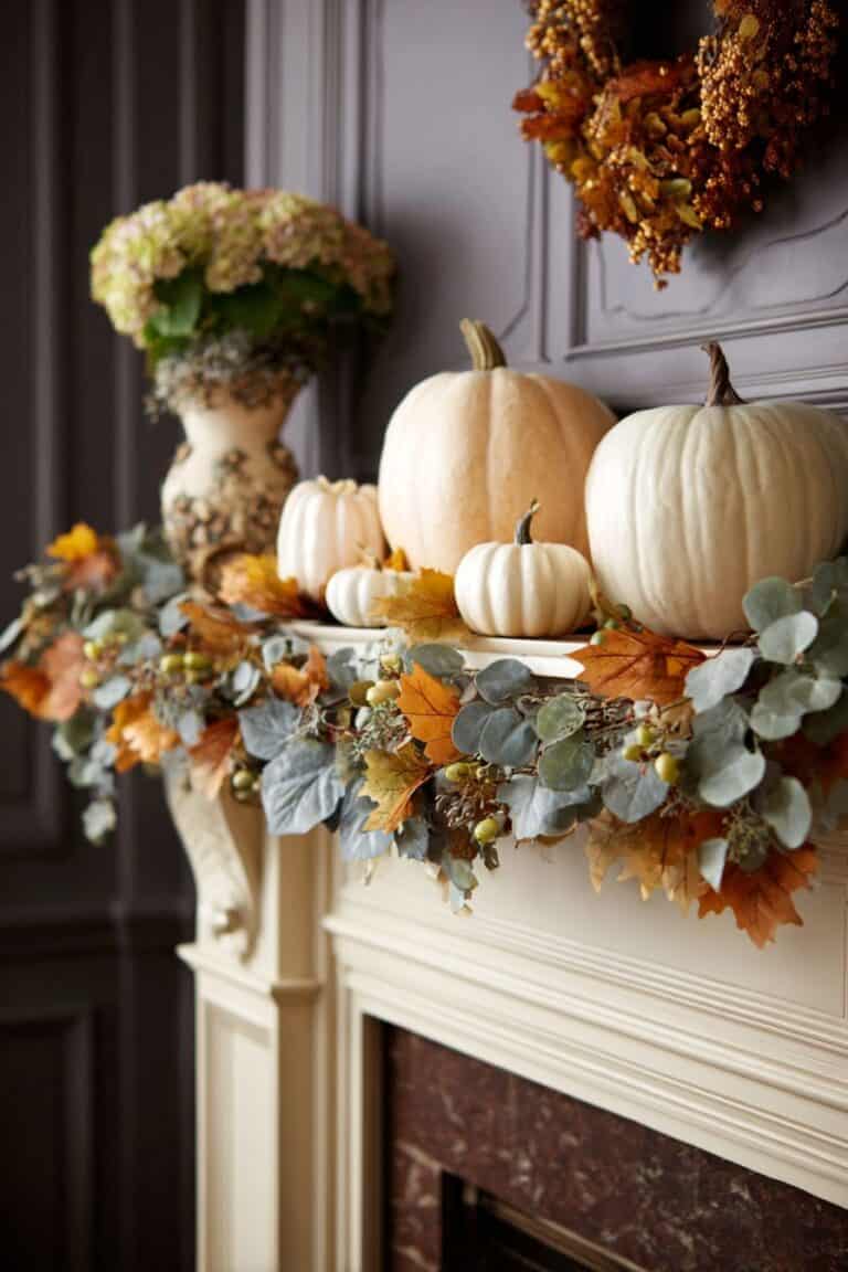 27 Fall Mantle Ideas to Cozy Up Your Home