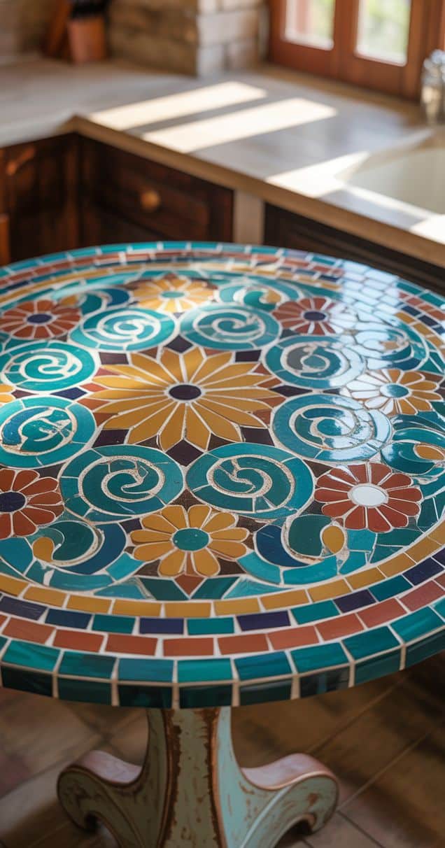10 Mosaic Table Top Ideas You Will Love