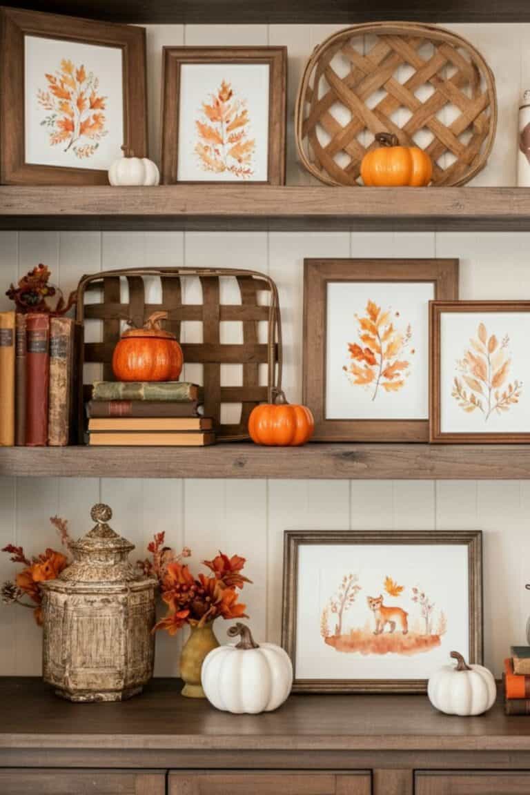 17 Fall Bookshelf Decor Ideas For A Stunning Bookcase