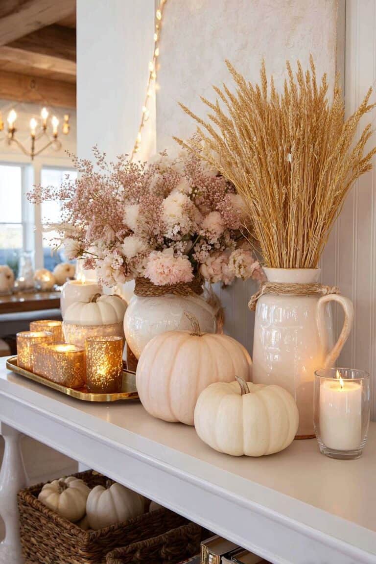 22 Beautiful Fall Entryway Decor Ideas