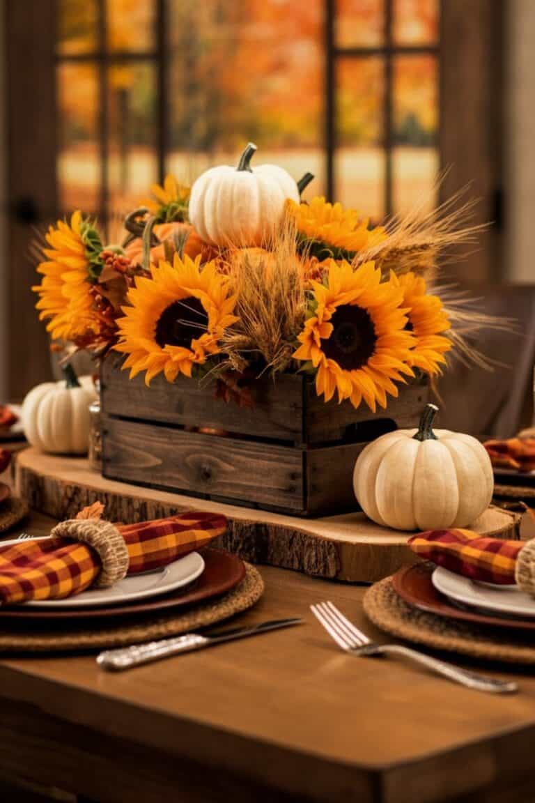 20 Pretty Thanksgiving Tablescape Ideas at Home