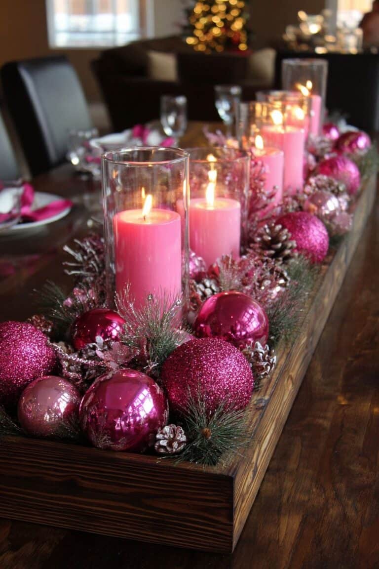 Pink Christmas Decor Ideas That’ll Make Your Home Blush with Holiday Magic