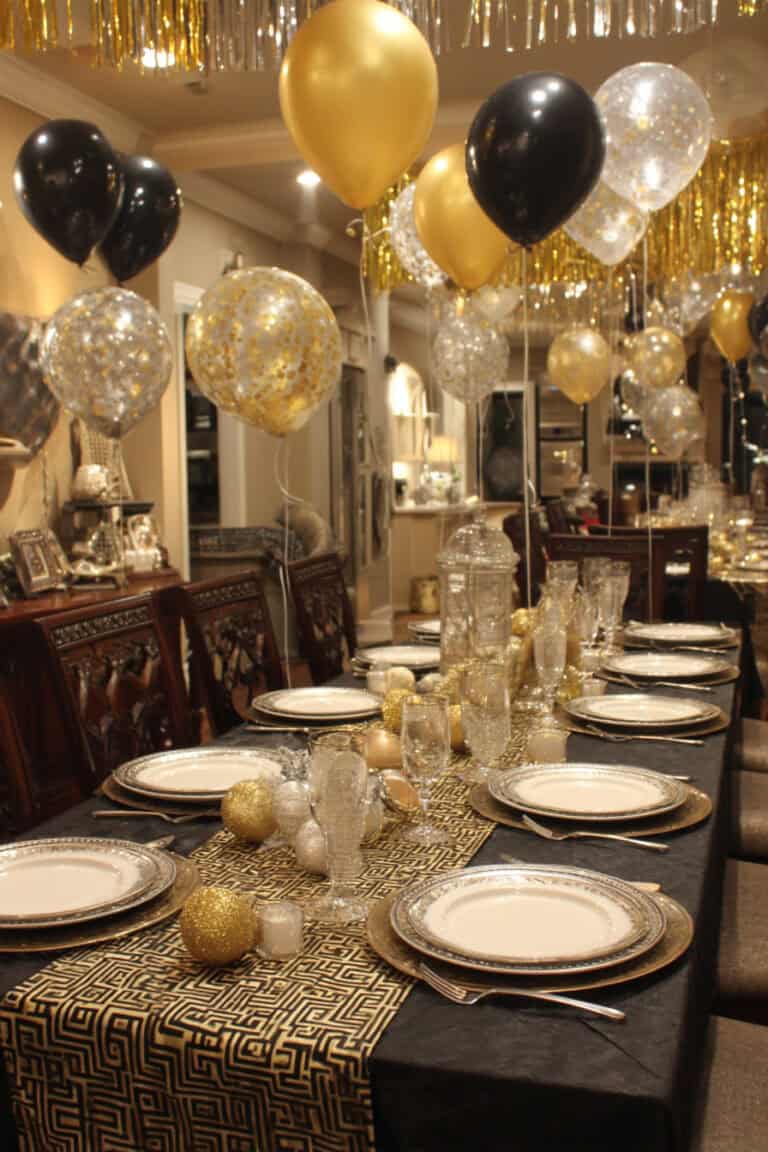 New Year’s Eve Table Decor: 10 Inspiring Tablescapes for a Memorable Celebration