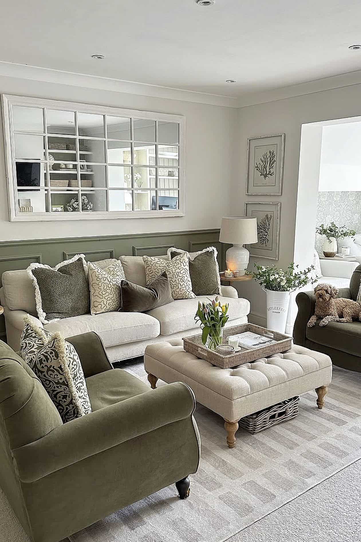 How To Style A Green Couch Like A Designer: 20 Stylish Ideas | The ...