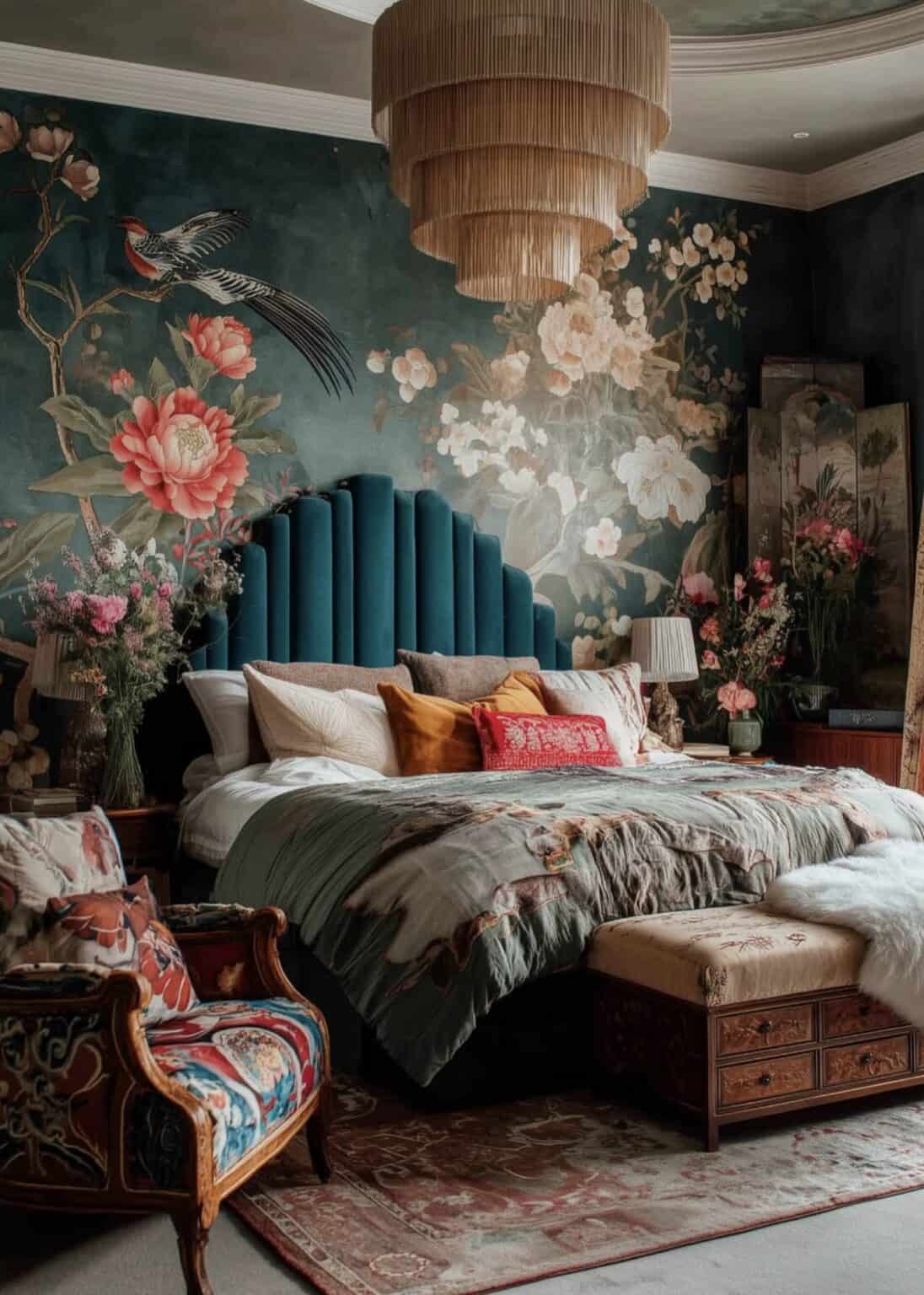 Secrets To Creating A Moody Romantic Bedroom | The Olive Branch Nest