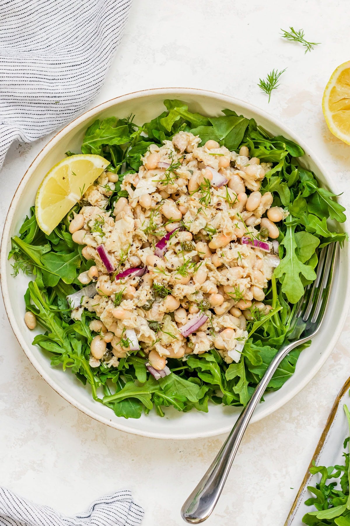 Image for Tuna and White Bean Salad (Protein 38g)