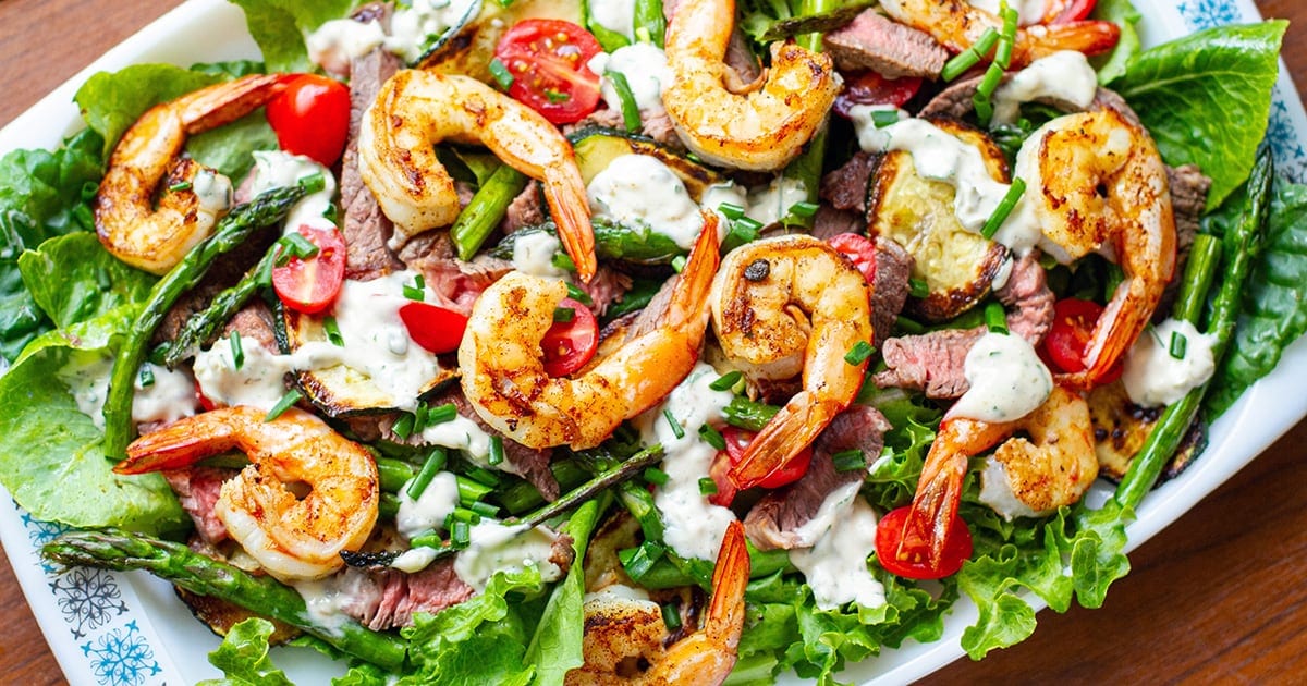 Image for Surf & Turf Salad (Protein 31g)