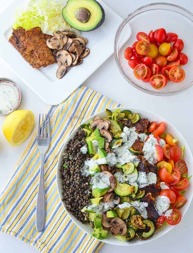 Image for The Great Big Vegan Salad (30g protein!)